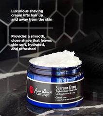Jack Black Supreme Cream Triple Cushion – texture crémeuse prête au rasage