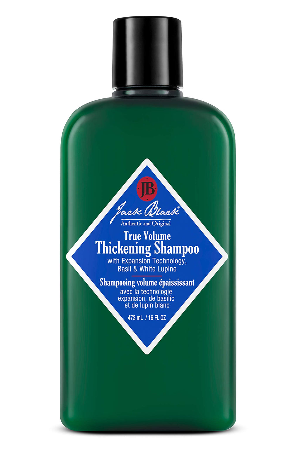 Jack Black True Volume: la bouteille densifiante qui sublime les cheveux fins.