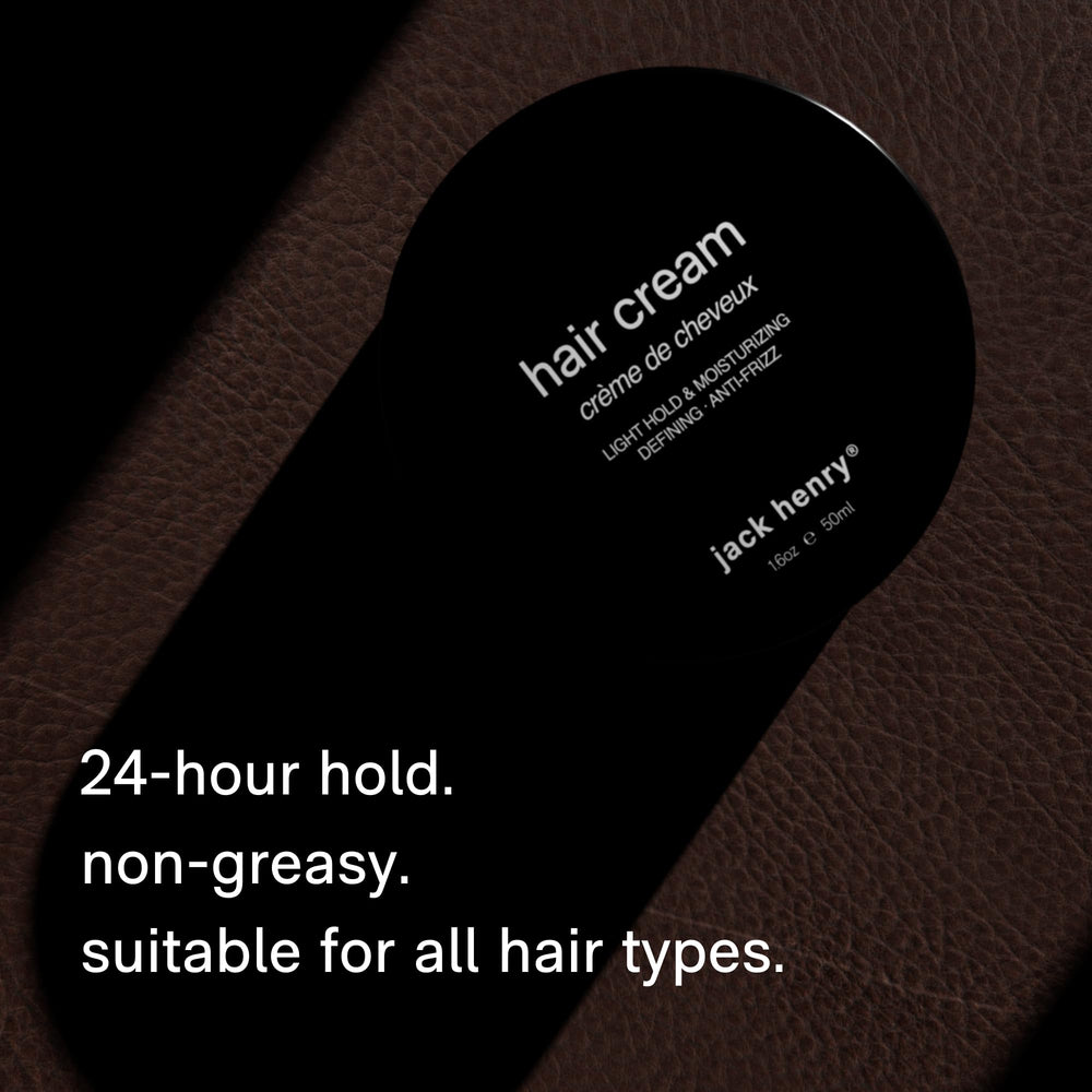 Jack Henry Crème coiffante adaptée à tous types de cheveux