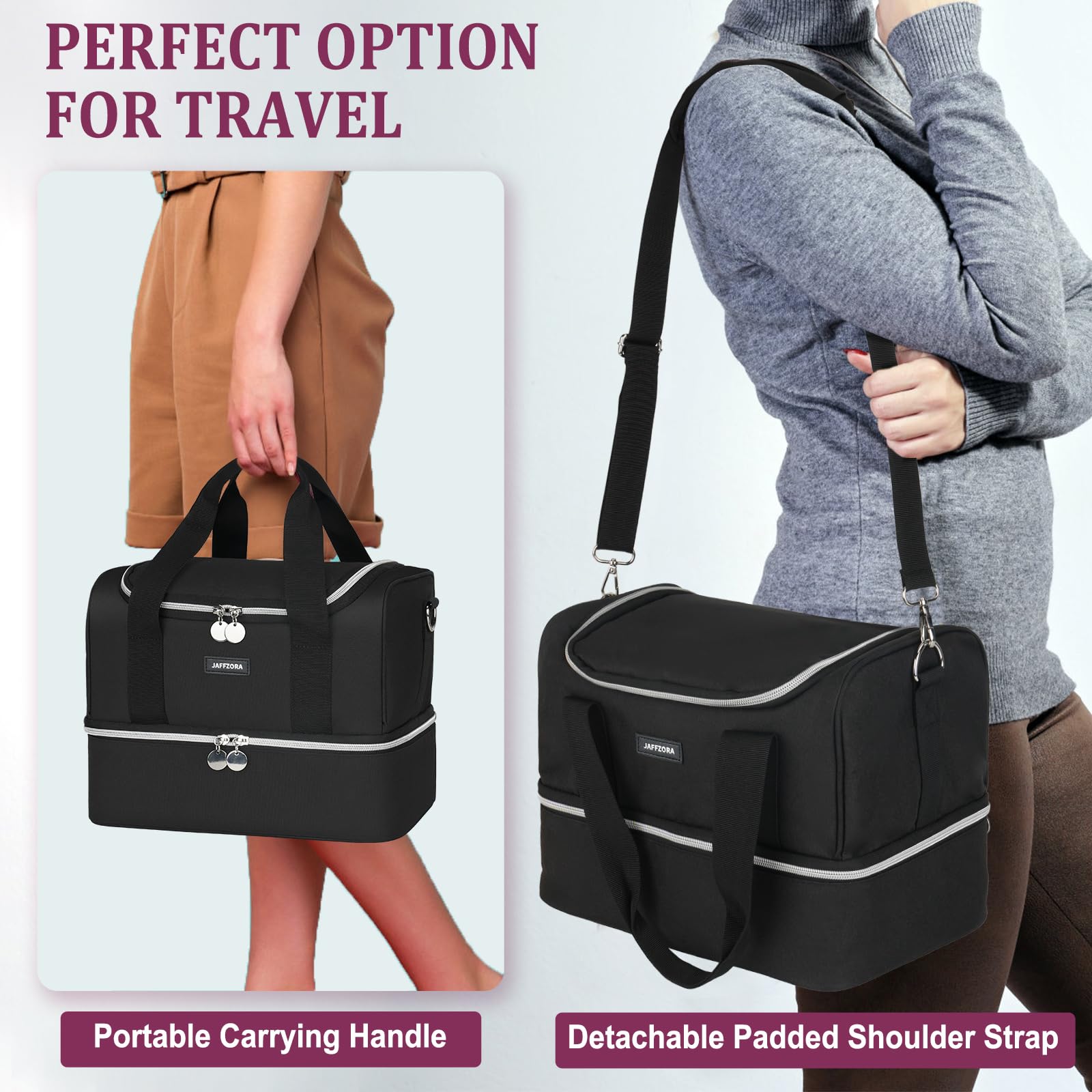 Étui Jaffzora doublure douce protégeant outils et accessoires.