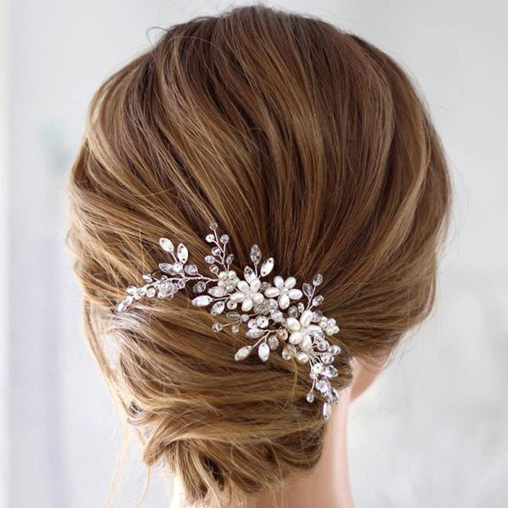 Coiffure chignon sécurisée par le peigne JAKAWIN.