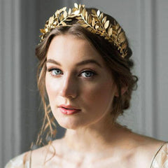 Tiare or JAKAWIN pour mariée, touche déesse.