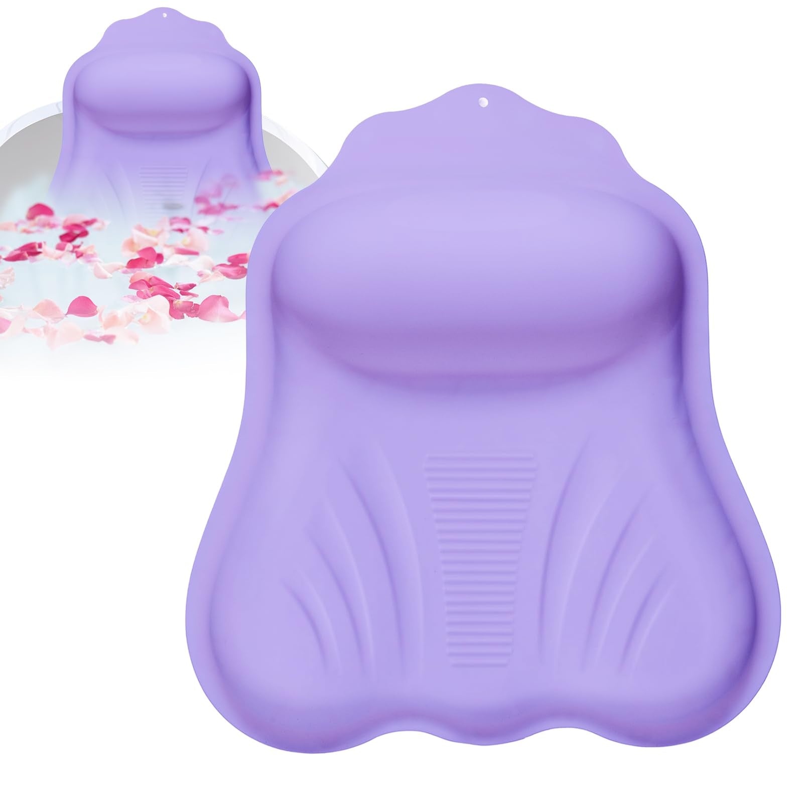 Jalopink oreiller-bain silicone luxe — confort premium assuré.
