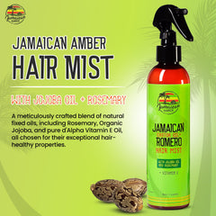 JAMAICAN Ambre spray-cheveux prêt à démêler et rafraîchir.