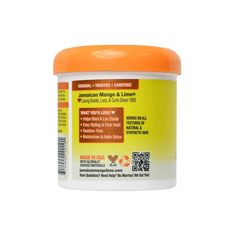 Jamaican Mango & Lime Start-A-Loc Gel sous sèche-cheveux 20–30 minutes pour fixation maximale.