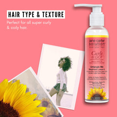 Beurre de mangue de Jane Carter Solution, hydratation et douceur pour les boucles au quotidien.