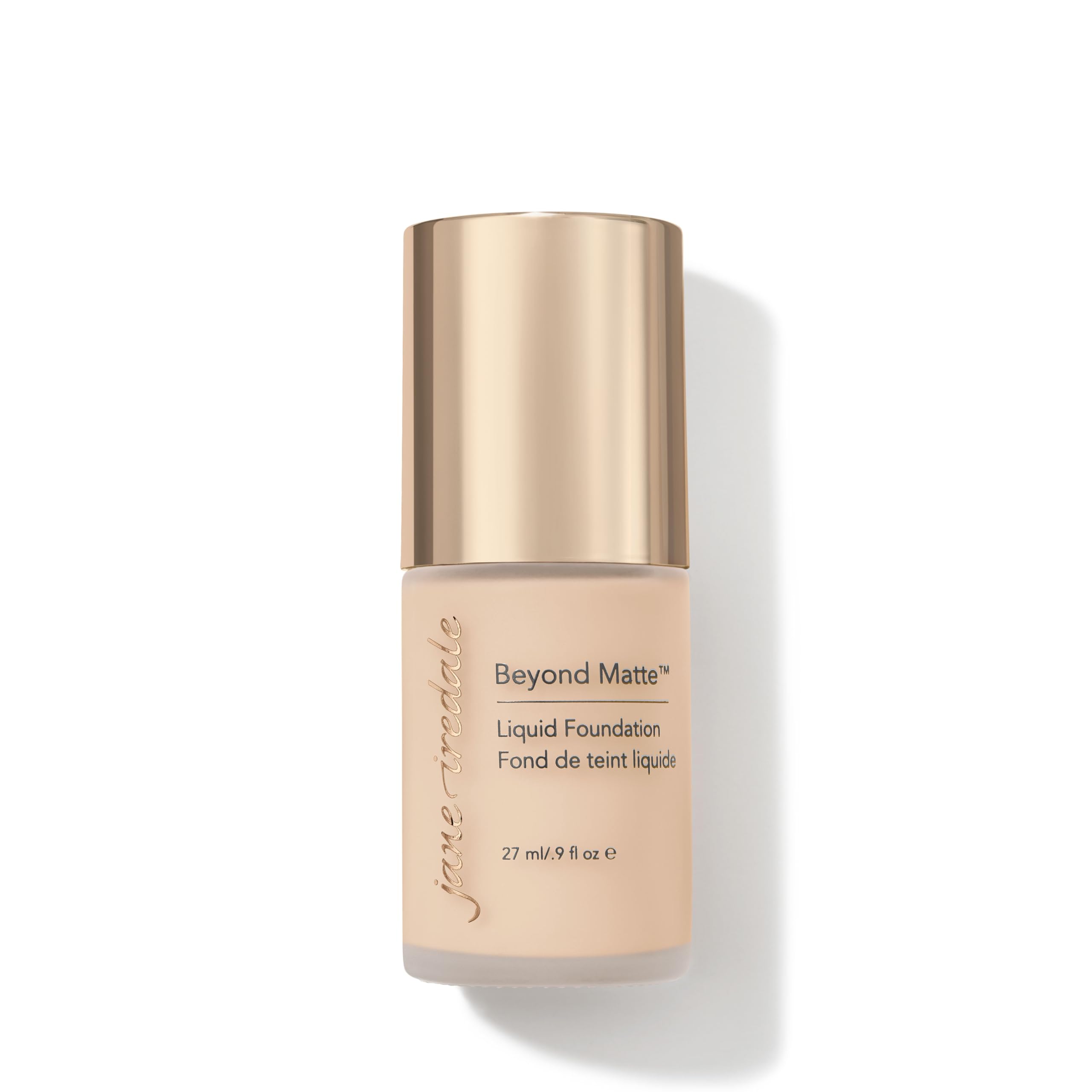 Jane Iredale Beyond Matte, bouteille-pompe, application facile et contrôlée du fond de teint.