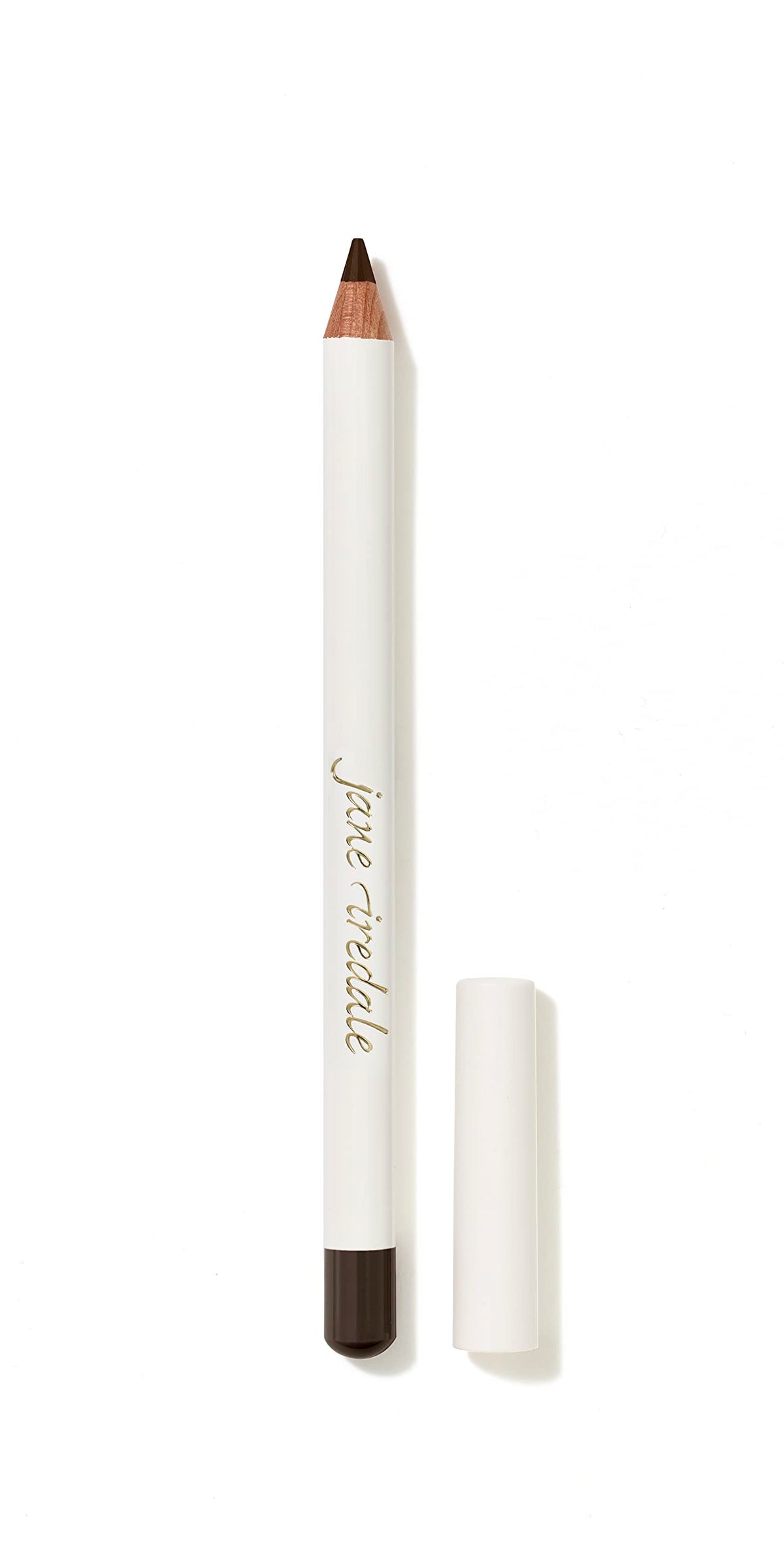 Crayon Jane Iredale Eye Pencil emballage noir et brun, pratique et prêt à emporter.