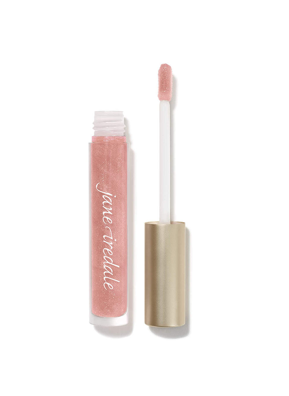 jane iredale HydroPure Lip Gloss flacon hydratant, couleur Pink Glace, hydratation durable