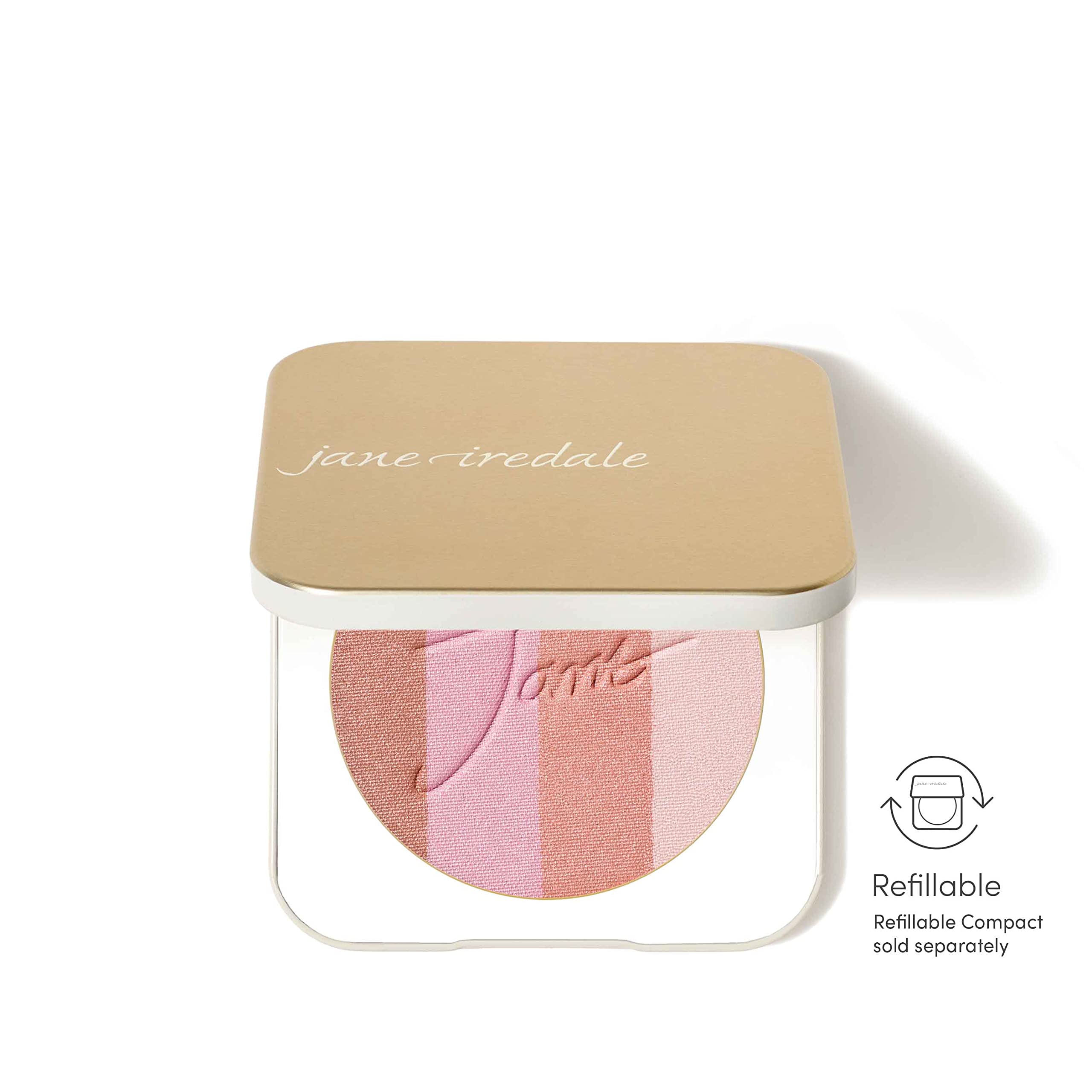 Jane Iredale PureBronze usage individuel comme bronzer, highlighter, blush ou ombre.