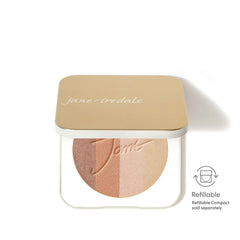 Texture crème PureBronze Shimmer prête à estomper sans effet plâtre.