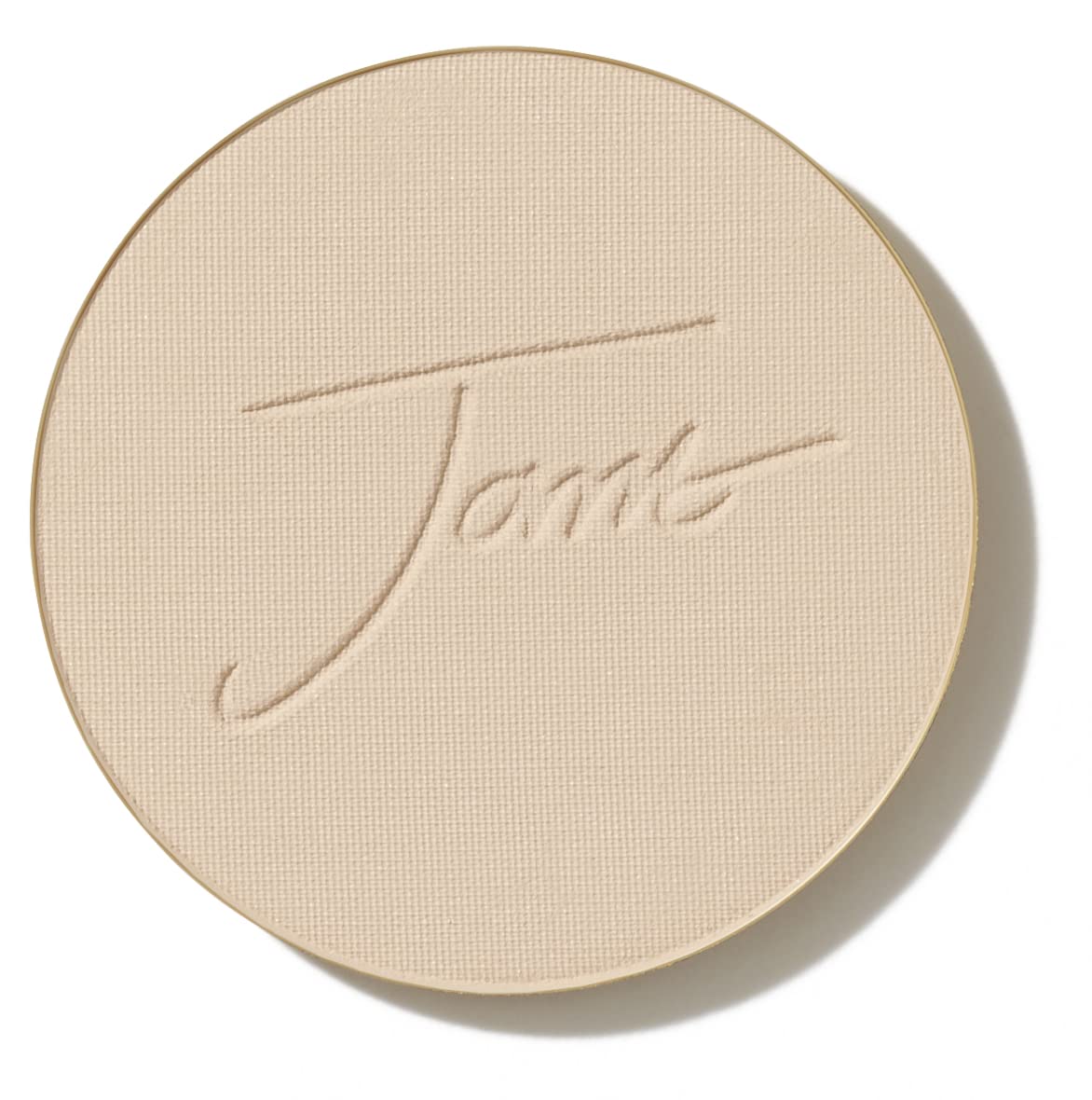 Jane Iredale PurePressed Base Refill dans le compact, fini naturel et léger.