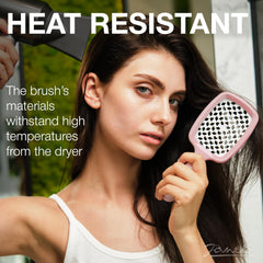 Janeke Superbrush résiste à la chaleur pour un brushing sûr