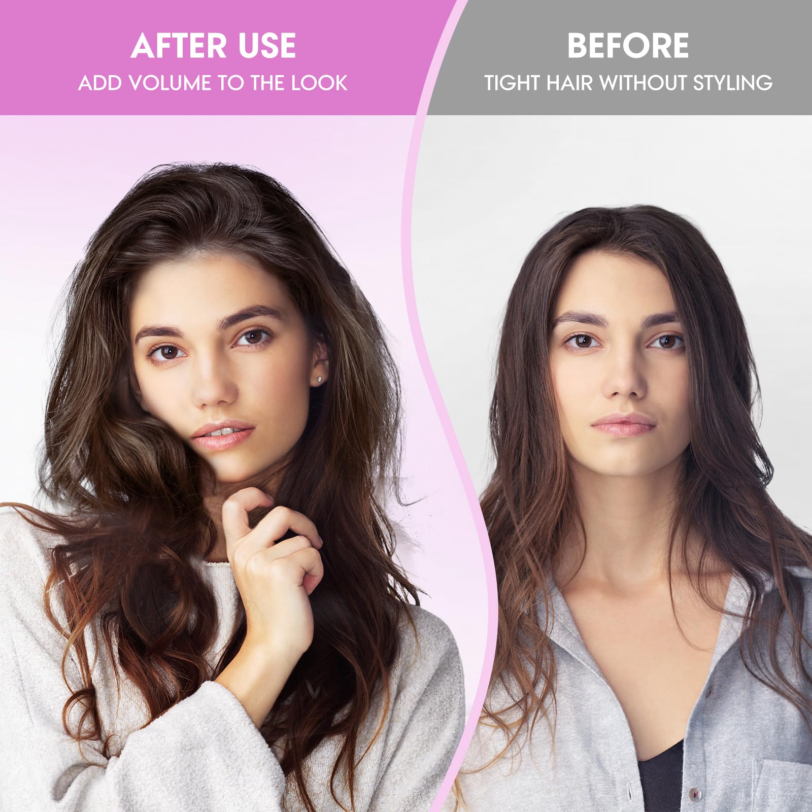 JANFUN clip volumisant — volume naturel et boost racine sans traces