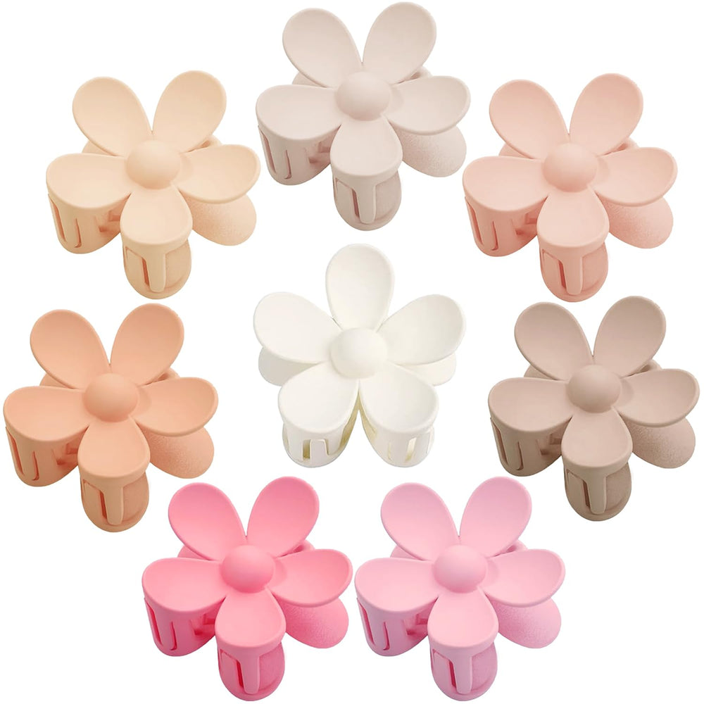 JANFUN pinces cheveux fleurs marguerite grande, maintien fiable pour cheveux épais