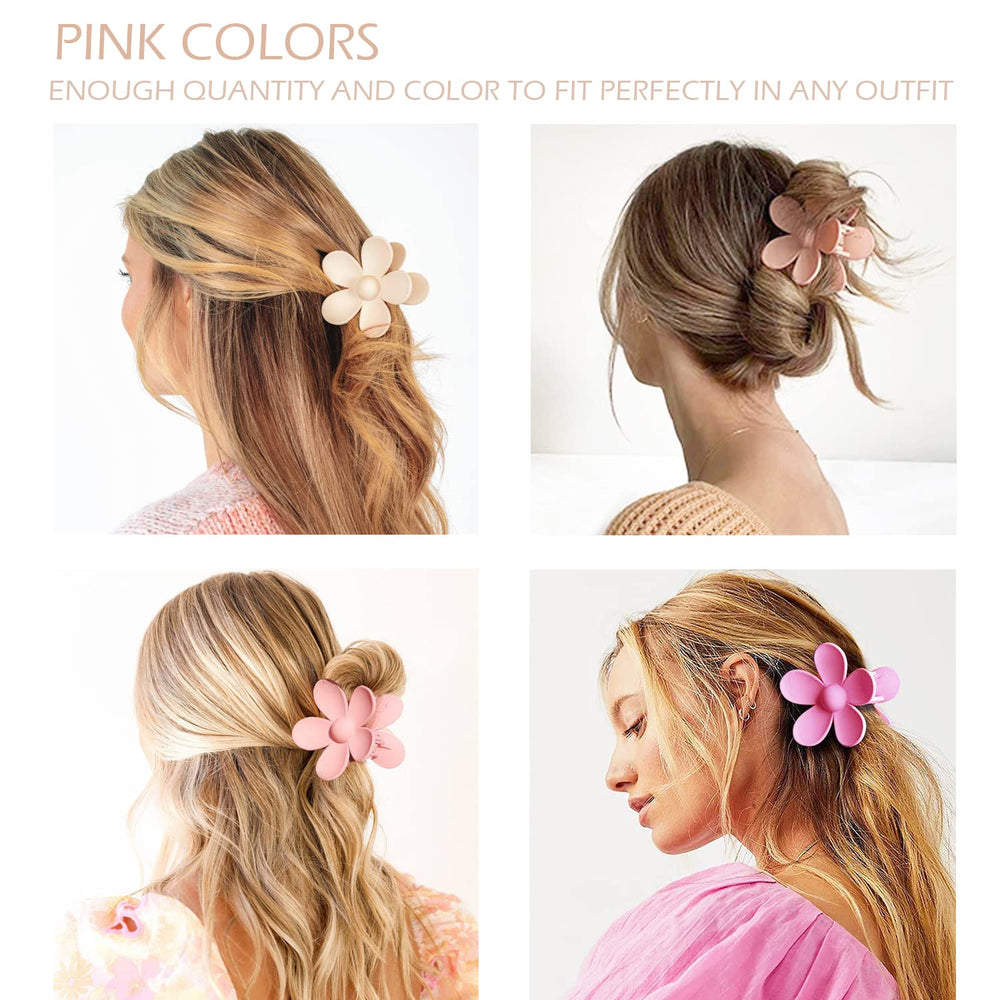 JANFUN pinces griffe roses, prise ferme sans glisser.