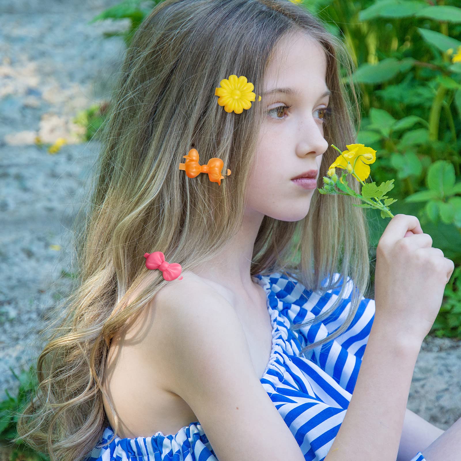 Pinces Janinka couleurs candy, parfaites pour accessoiriser tenues.