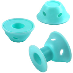 Rouleaux petits JANYUN silicone cyan pâle pour détails fins