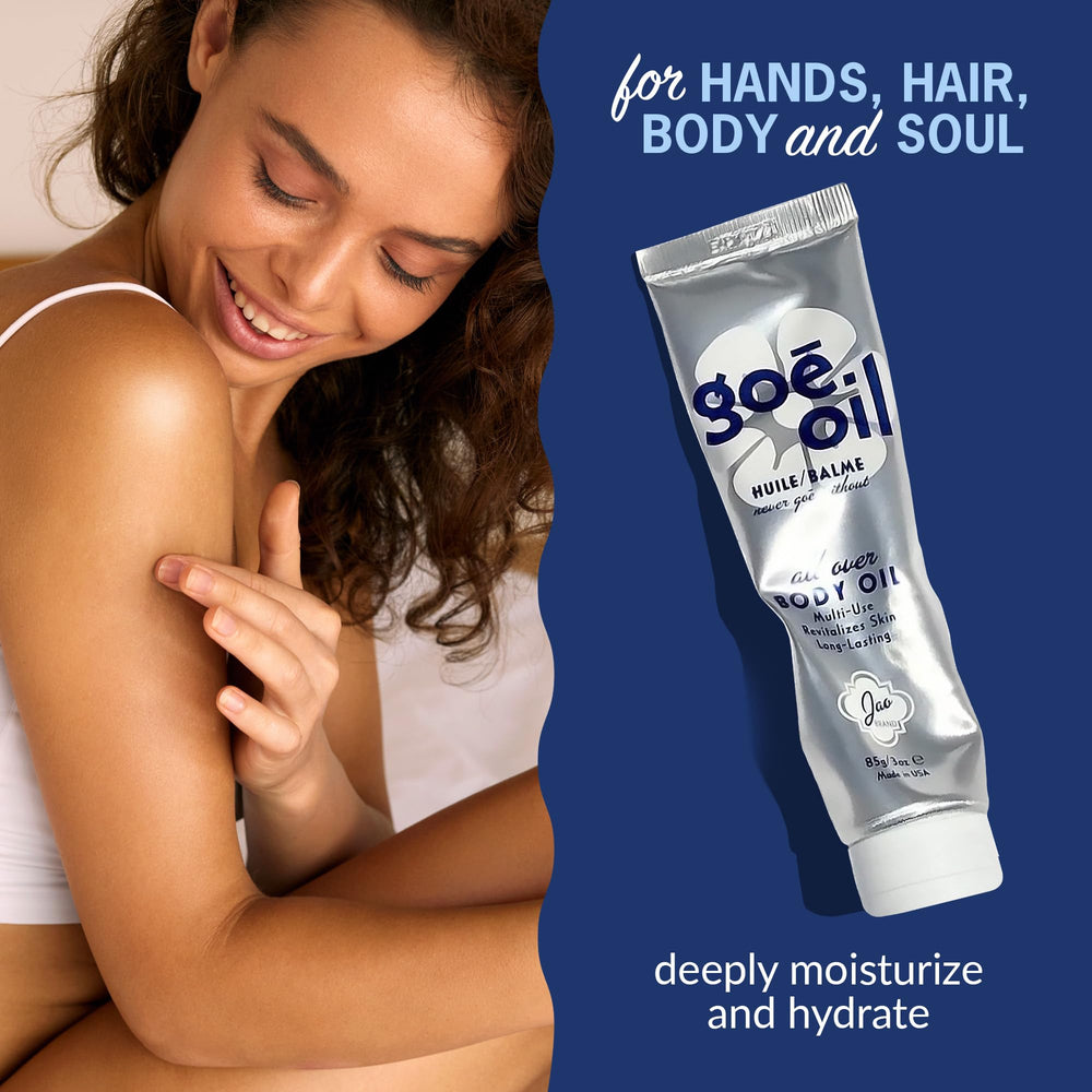 Goē Huile Jao: absorption rapide et peau douce
