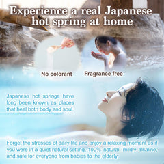 Yunohana preparation bain eau chaude favorise detente et confort