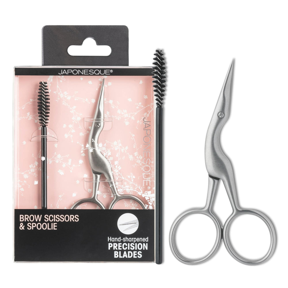 JAPONESQUE ciseaux-sourcils pour une coupe nette et précise.