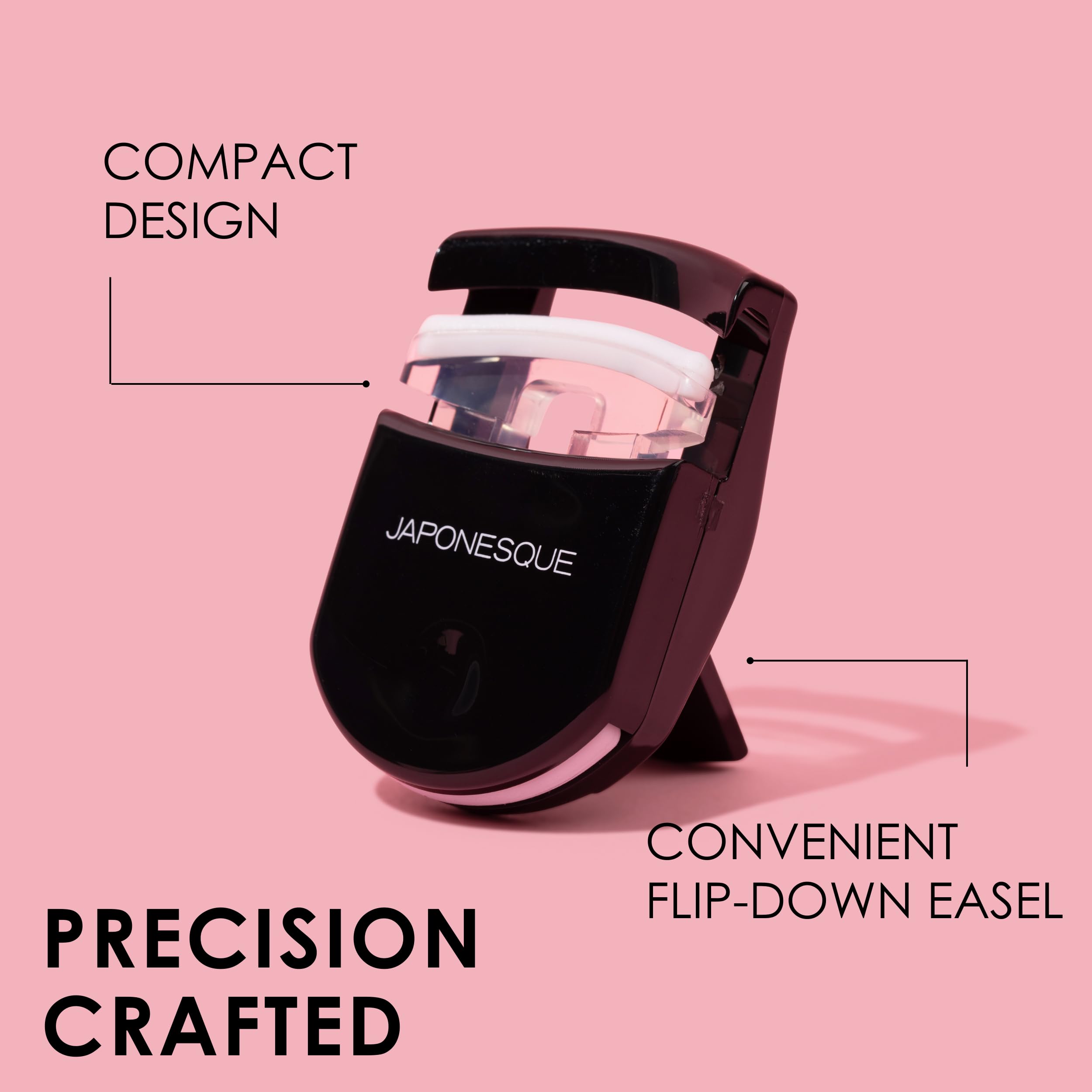 Format compact JAPONESQUE curleur cils, se glisse dans la poche