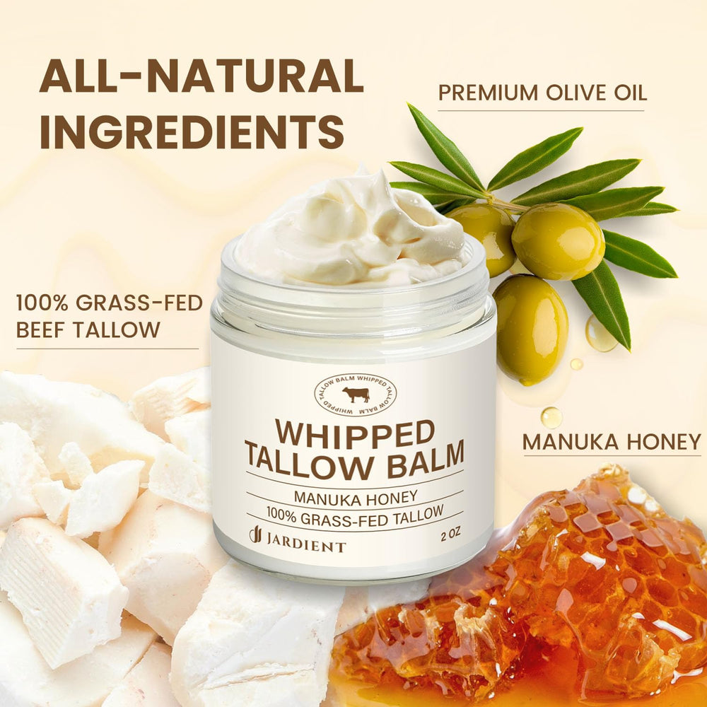 Texture crème du baume Jardient, invitant à l'hydratation douce.
