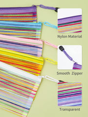 Trousse mesh JarLink noir, organisation discrète de documents et accessoires.