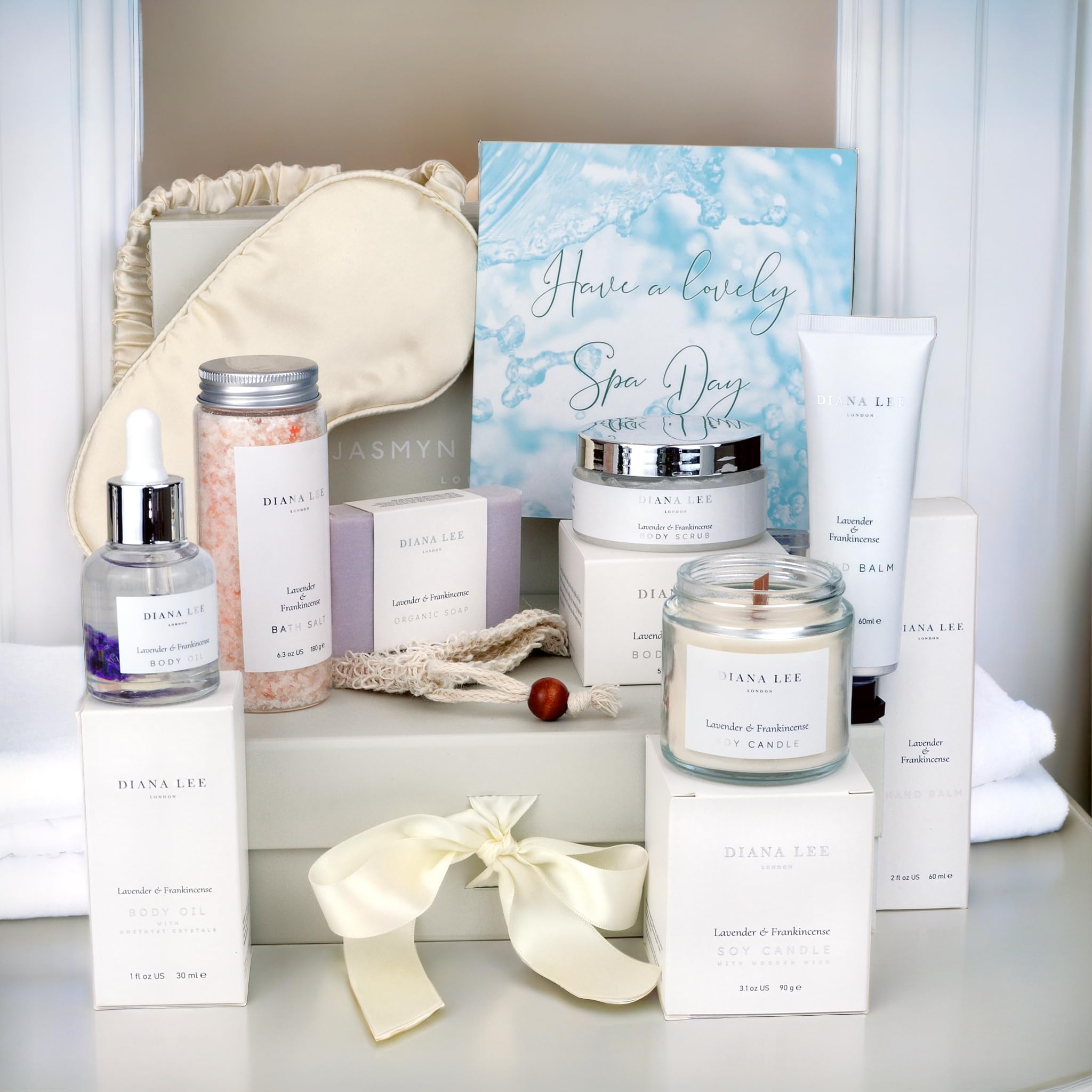 Masque sommeil Jasmyn & Greene confort doux pour repos