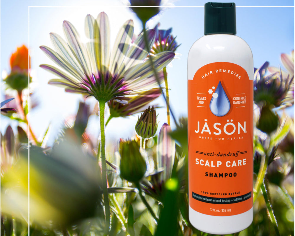Jason Shampoing Pellicules – Emballage pratique et pack de 355 ml.