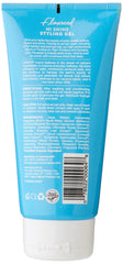 Avant/après coiffage avec le Gel Flaxseed Hi-Shine Jason