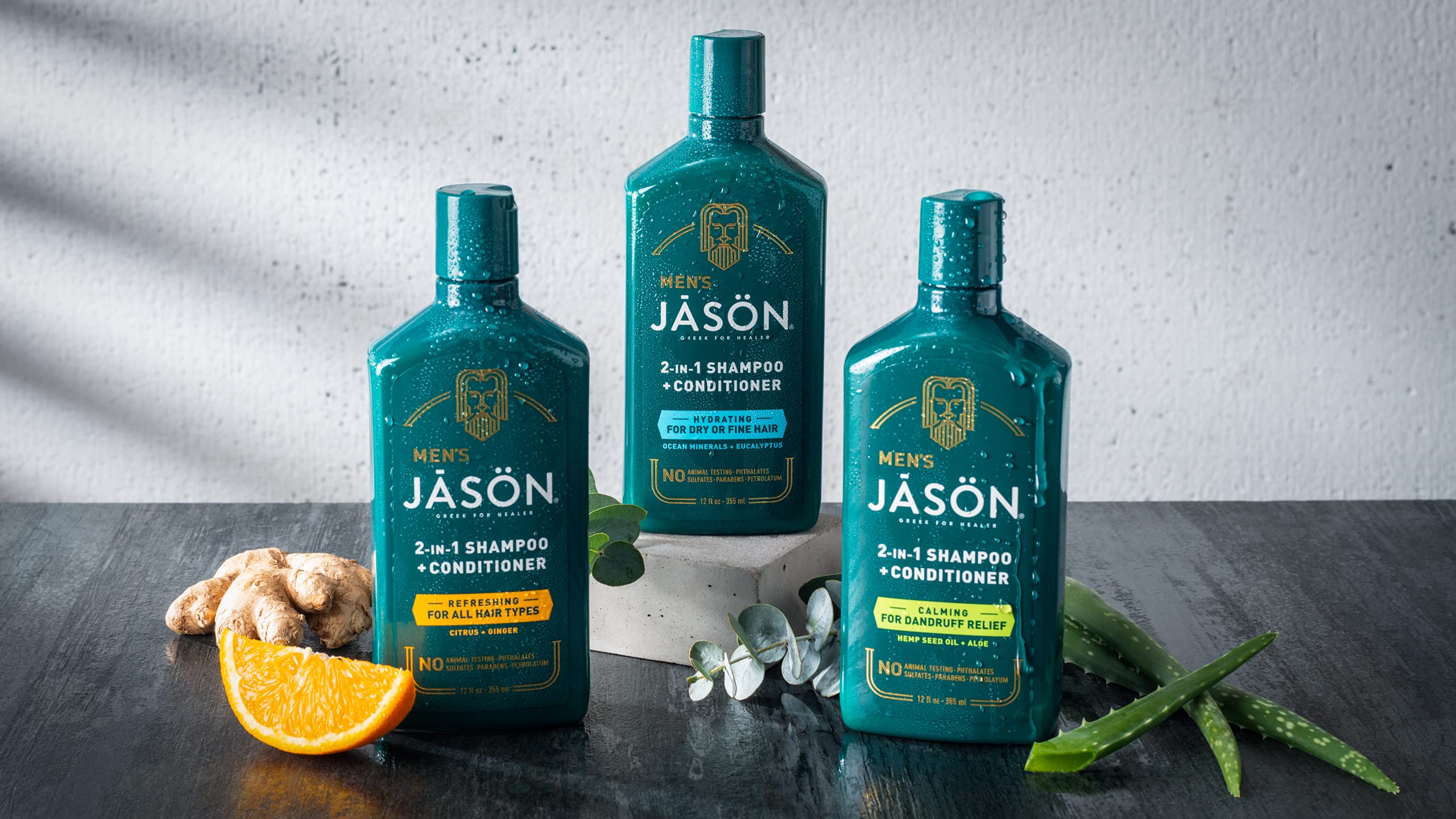 Parfum frais Jason 2-en-1 apres rinçage