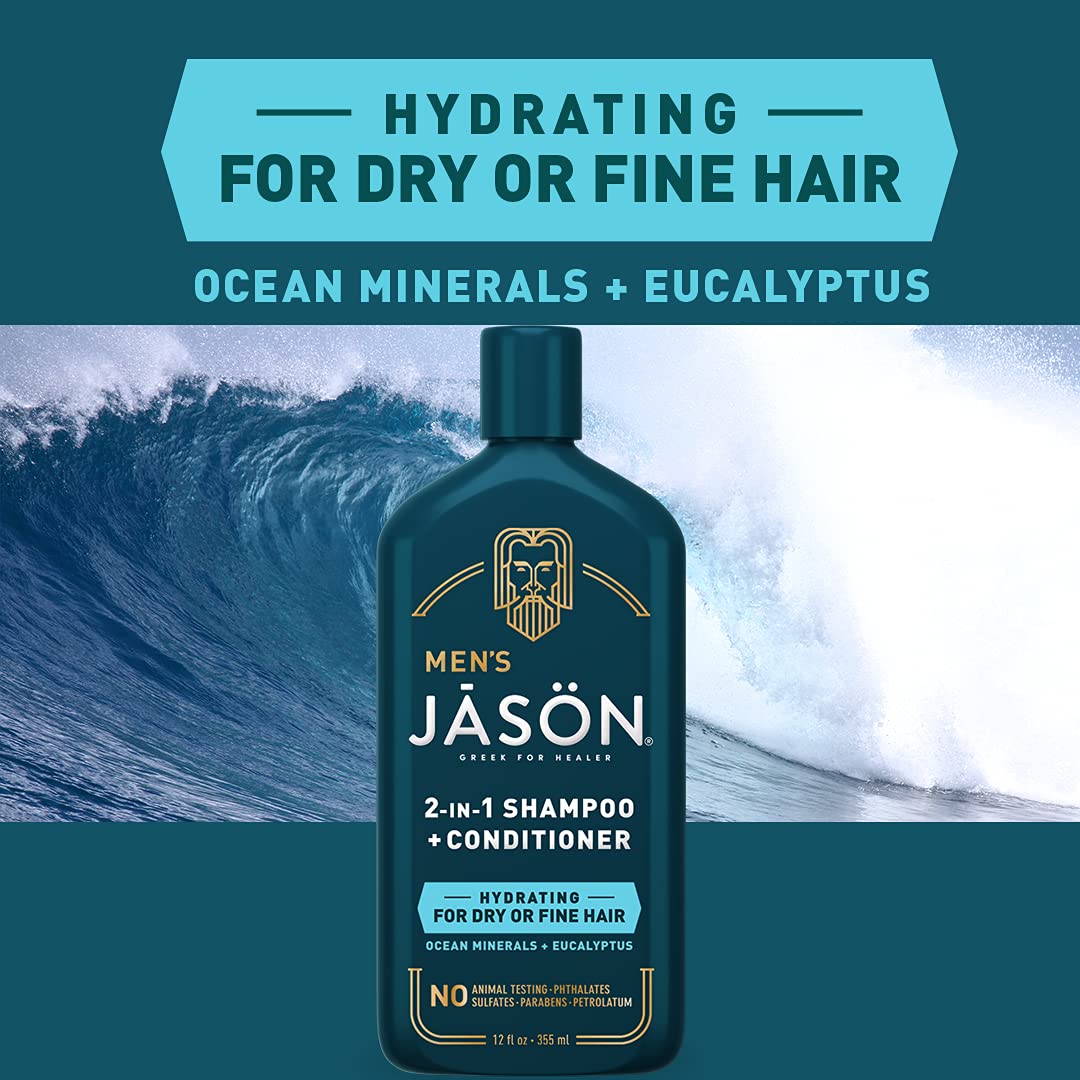 Jason 2-en-1 pour homme - rituel douche et routine rapide