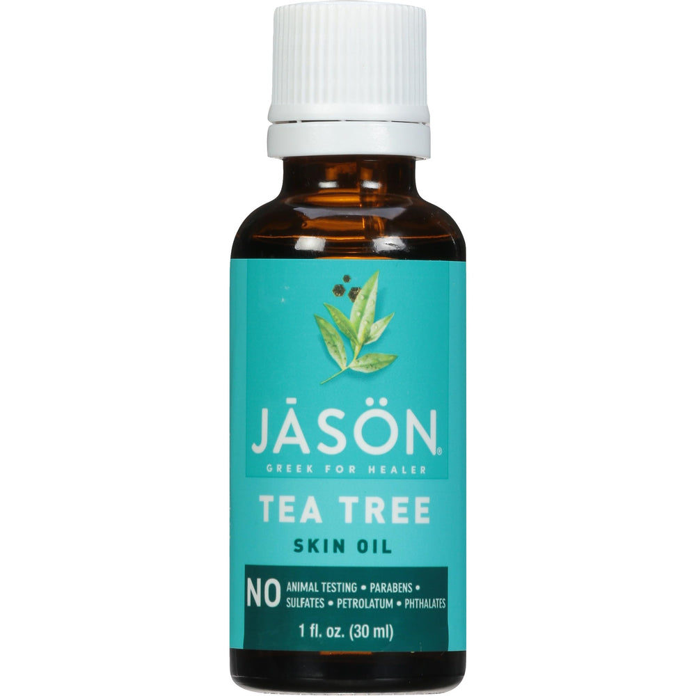 Jason huile arbre à thé - bouteille 30 ml prête à l'emploi pour soin ciblé.