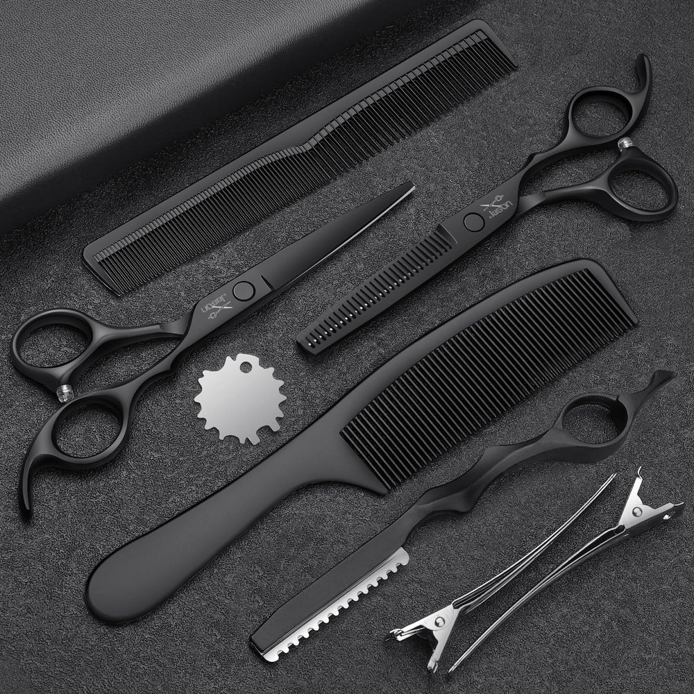 JASON set ciseaux-coiffure ensemble complet pour coupes professionnelles à domicile