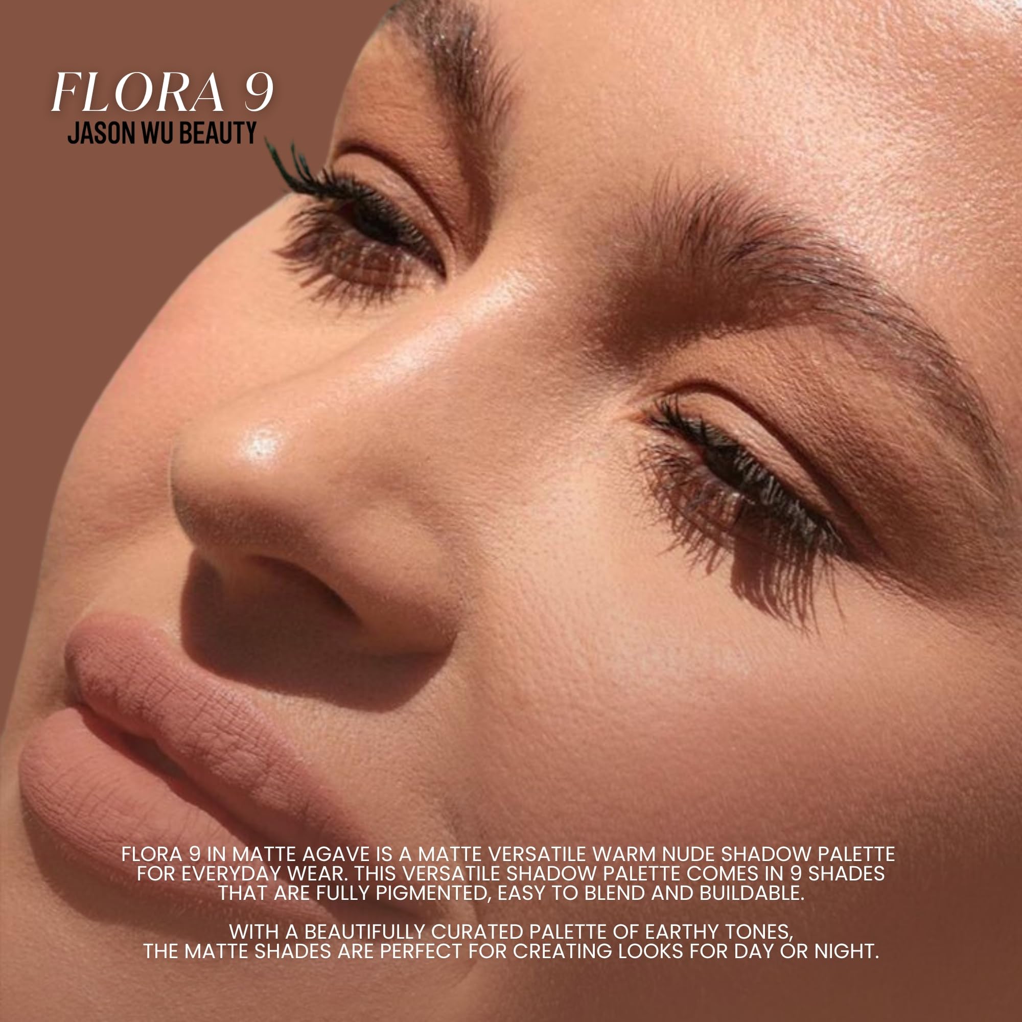 Jason Wu Flora9 Ombre Matte Agave – maquillage jour facile et naturel.