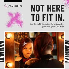 Pince-cheveux Jasverlin étoile gris 02, tenue quotidienne avec touche tendance.