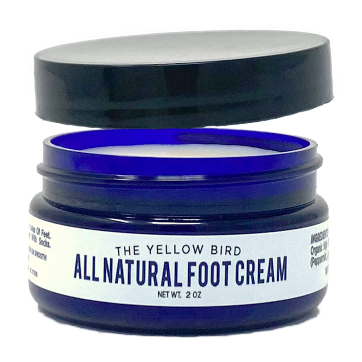 Crème Pied Jaune-Oiseau hydrate et apaise talons secs grâce à l’huile d’arbre à thé.