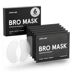 Patchs hydrogel Bro Mask de Jaxon Lane pour les yeux, hydratants et rafraîchissants.