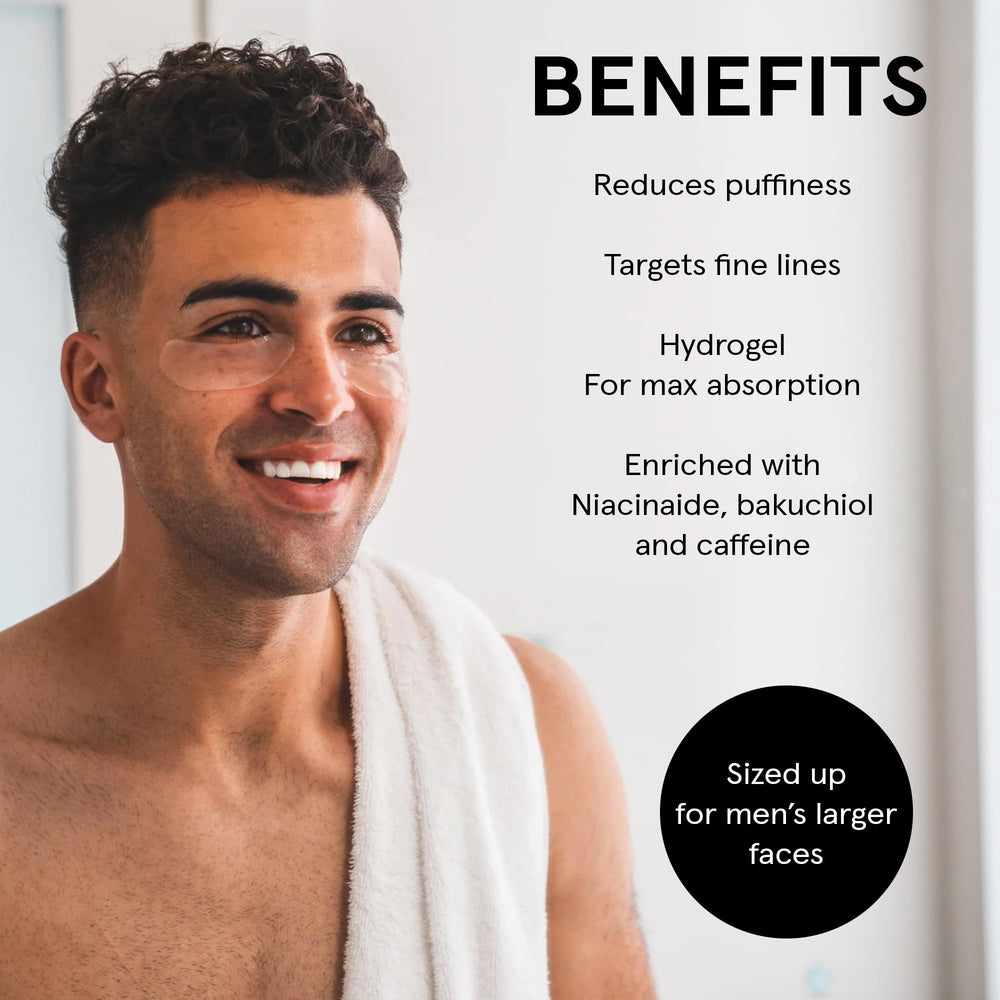 Gel frais sous les yeux BRO MASK, sensation de refroidissement immédiat.