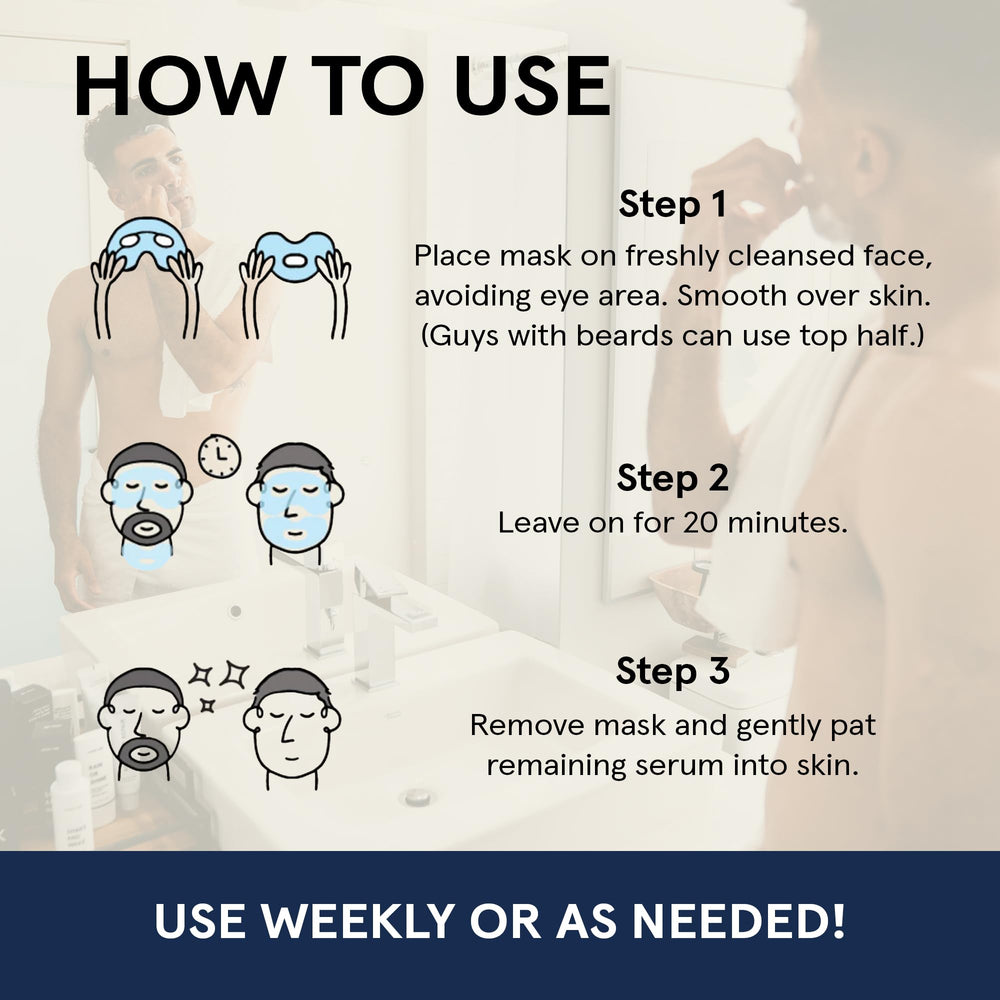 Masque adapté à la barbe JAXON LANE BRO couverture ciblée