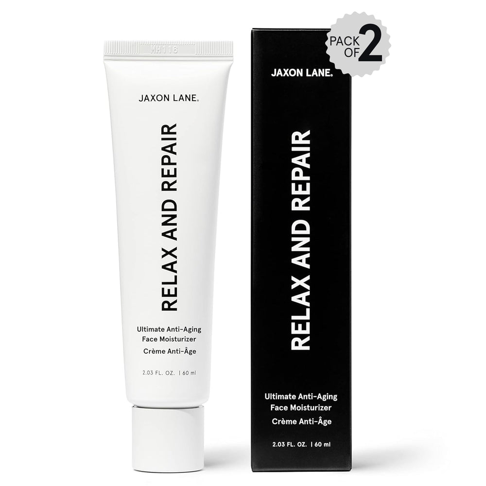 JAXON LANE Relax et Repair – crème visage homme, hydratation durable et anti‑âge