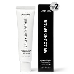 JAXON LANE Relax et Repair – crème visage homme, hydratation durable et anti‑âge