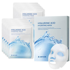 JAYJUN JJ masque hydratant hyaluronique 8 couches pour peau repulpée.
