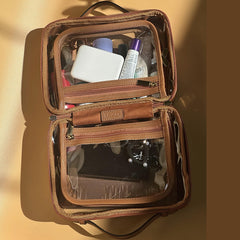 JAZD, sac avec deux compartiments intérieurs pour organiser maquillage.