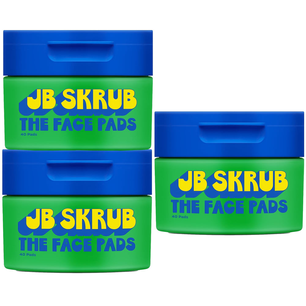 JB SKRUB disques nettoyants pour enfants – format pratique pour peau nette et fraîche.
