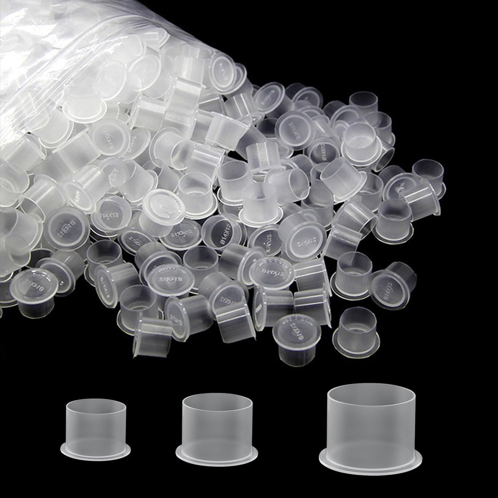 Gobelets d'encre Jconly, pack 300 pièces, idéal pour flux rapide en studio.