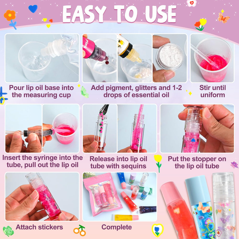 Jcoos cadeau gloss lèvres idée Noël pour femmes et filles