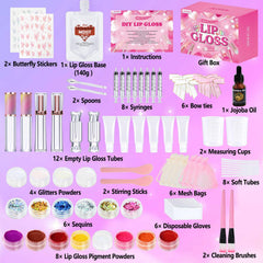 JCOOS pigments gloss à lèvres – huit couleurs éclatantes
