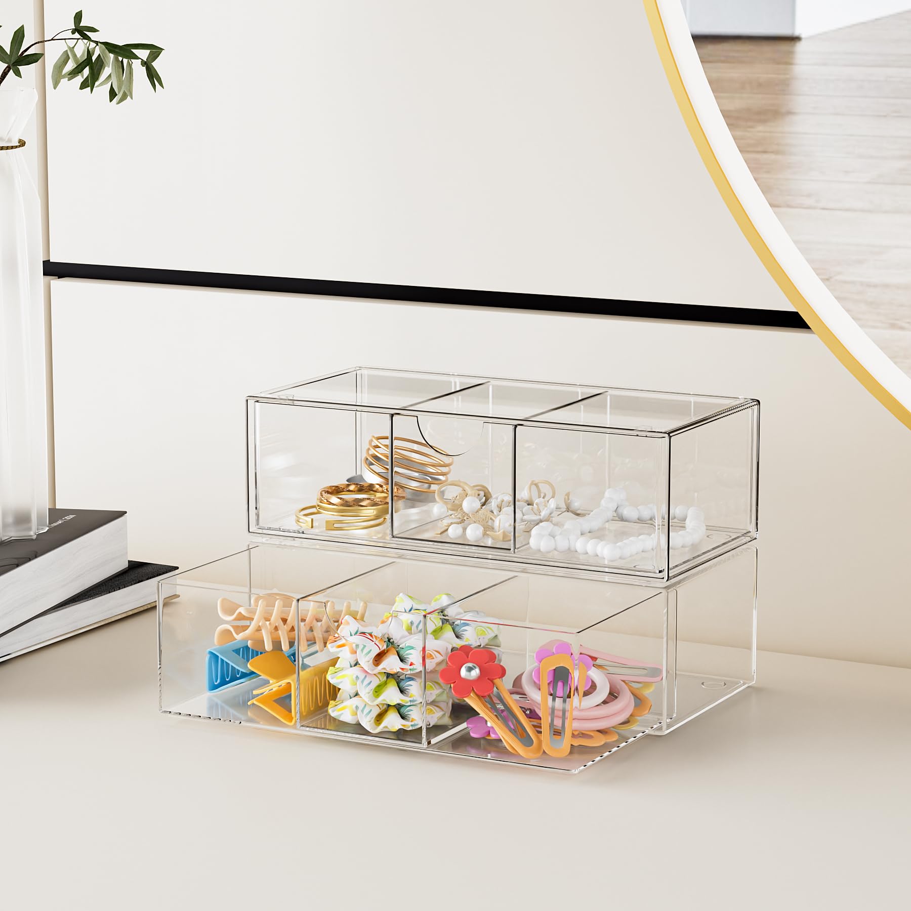 JDOTL Cadeau idéal pour filles et femmes souhaitant mieux organiser leurs accessoires